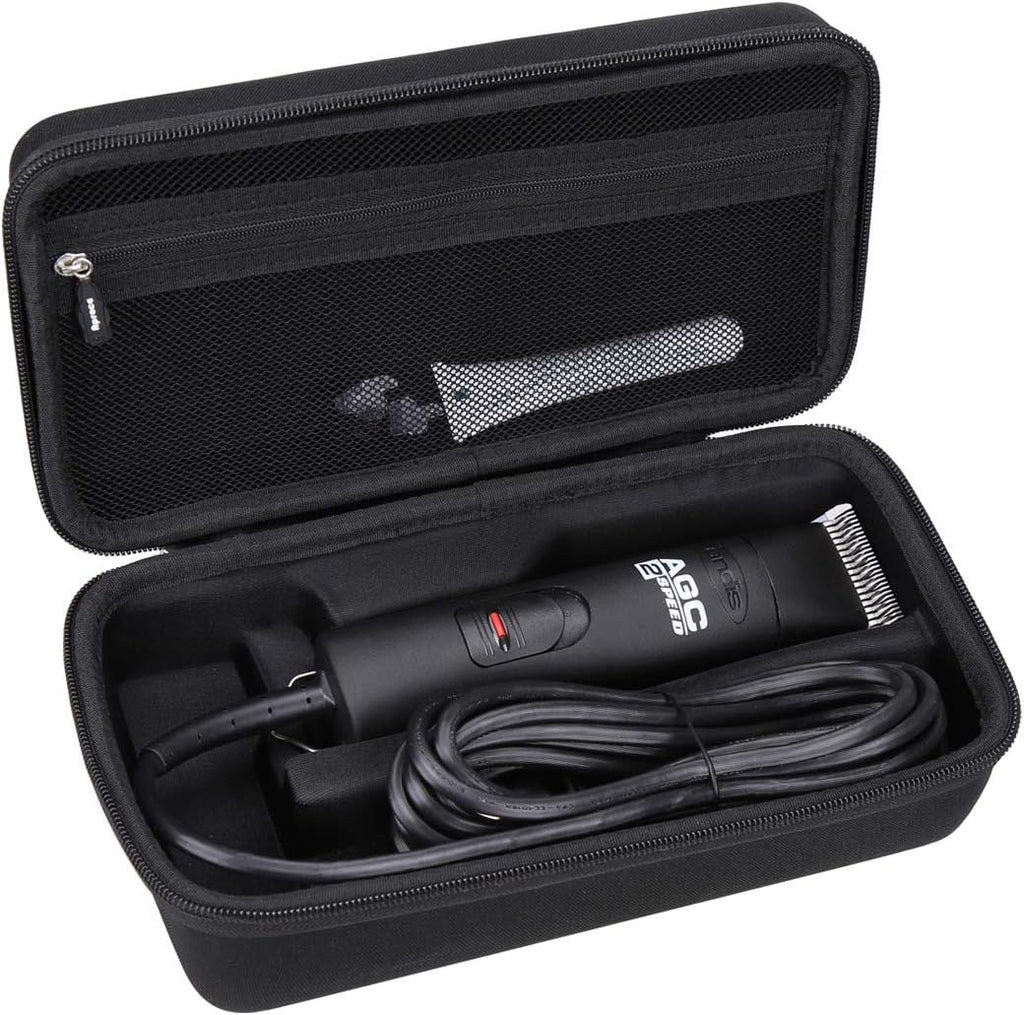 Aproca Case Compatible with Andis 24675 UltraEdge 2-Speed Detachable Blade Dog/Pet Clipper, Portable Storage Bag for Accessories (Case Only)