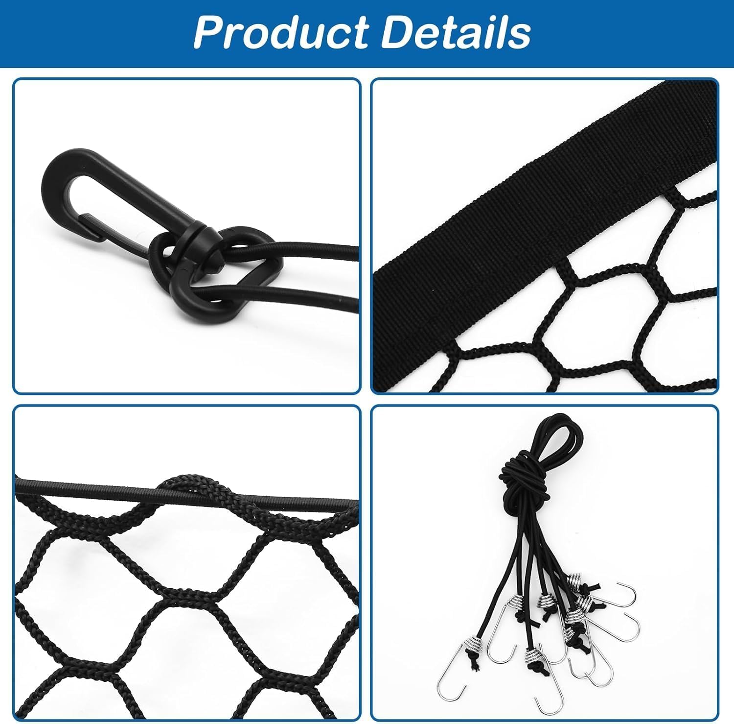 Dog Car Barrier Vehicle Pet for Honda Pilot 2023-2026 | premium polyester Barrier Backseat Mesh Dog Car Divider Net with Adjusting Rope,prevent driver distraction from pets jumping
