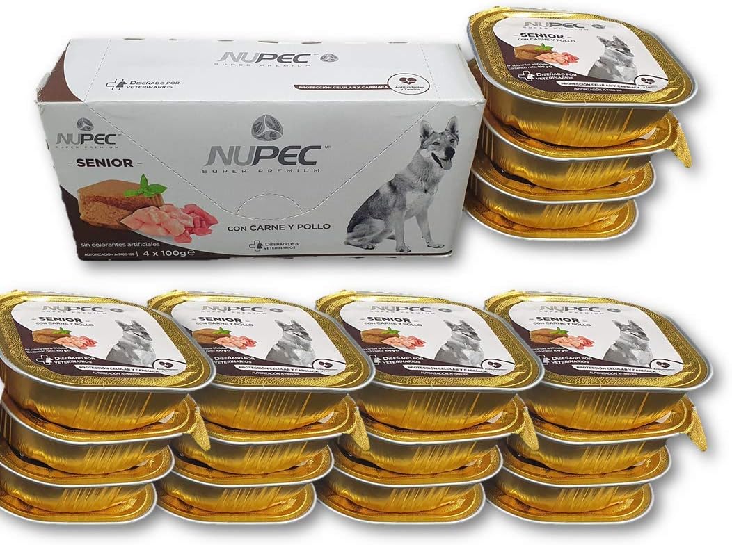 Tanwater Nupec Senior Alimento Húmedo Pack De 20 Latas Adulto Mayor 100 Gr. c/u