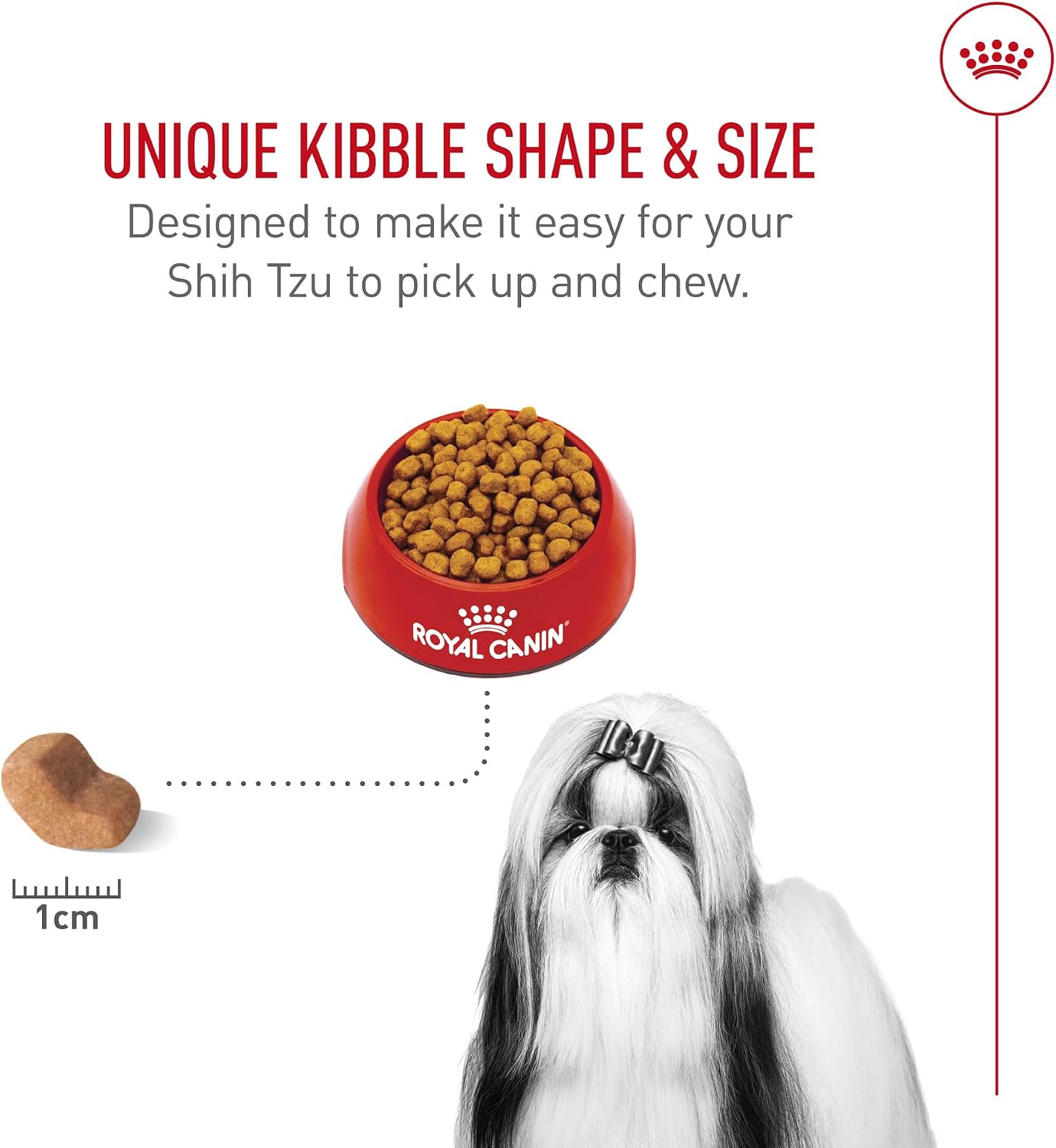 ROYAL CANIN Breed Health Nutrition Shih Tzu Adult Dry Dog Food, 30 lb Bag