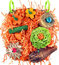 KATUMO Bird Toys, Conure Grass Mat Shredder Toys Parakeet Toys Parrot Foraging Toys for Cockatiel Conure Lovebird Parakeet Small to Medium Birds