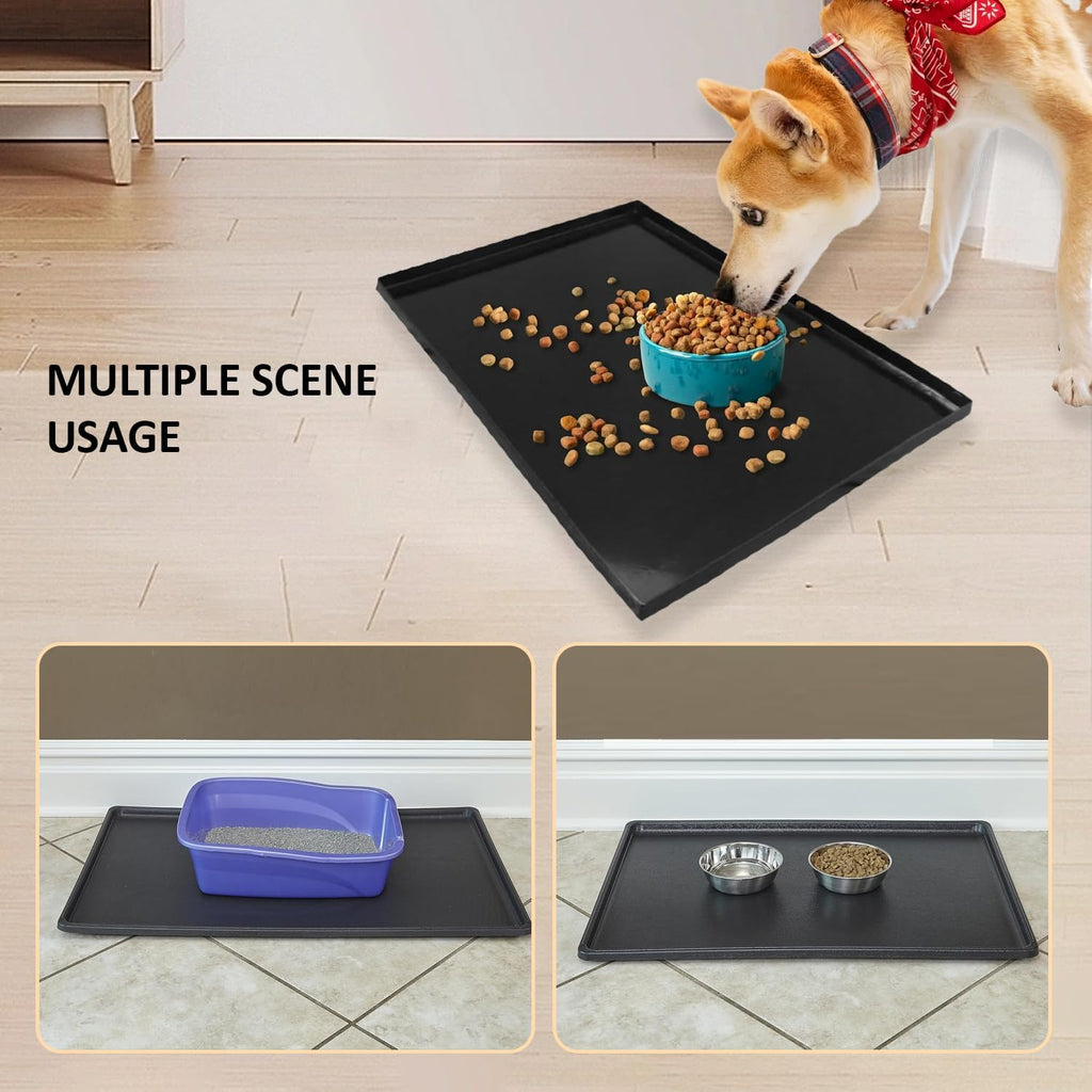 Replacement Tray for Dog Crate Pans Large 30 Inch Plastic Bottom Pan for Pet Kennel Crate Liner Trays (30 inch)