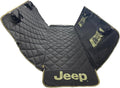 Jeep Vehicle Seat Protector for Dogs and Pets (Charcoal Black) Adjustable Seat Cover - Durable Protection Waterproof Design (58 x 23 x 18.5 inch)