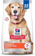 Hill's Science Diet Adult 7+ Perfect Digestion Dry Dog Food | #1 Veterinarian Recommended, Chicken, Whole Oats, & Brown Rice, 22 lb. Bag