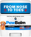 planopaws Lick Safe Dog Paw Pad Balm 1 Oz - Soothe & Heal Dry Cracked Paws - Dog Nose Balm - Paw Protector from Heat Snow Sand - Easy to Use Paw Soother