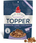 Plato Pet Treats Dog Food Toppers - Air-Dried Dog Food Toppers for Dry Food - with Collagen to Support Skin and Coat Health - Venison, Lamb and Collagen Recipe 5.5oz - Discontinued