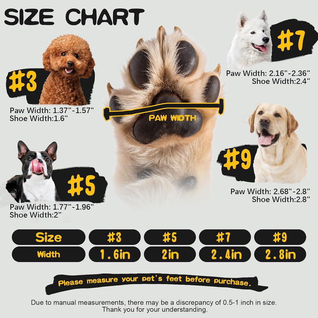 EVA Dog Shoes for Hot Pavement, Non-Slip Waterproof Reflective Adjustable Dog Booties Boots & Paw Protectors, Easy ON & Off Rugged Sole for Small Medium Large Dog Outdoor Walking (Pink,3)