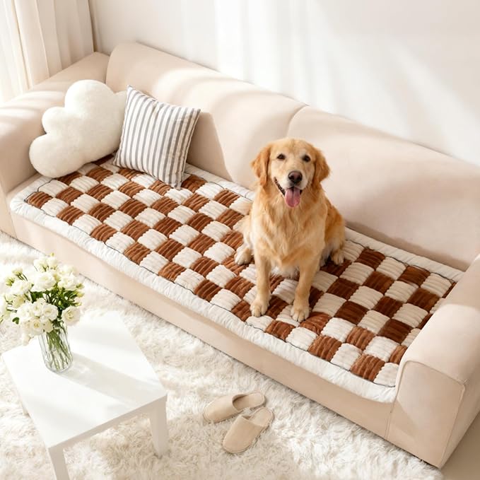 Dog Couch Cover Protector, Dog Couch Coves for Sofa, Couch Cushion for Dogs Washable, Pet Mat Bed Couch Covers for Large Dogs