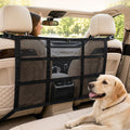 Car Pet Barrier for Nissan NV200 2013–2021 | High-strength wear-resistant mesh, transparent visibility design, secure hook attachment, reinforced edges, easy installation