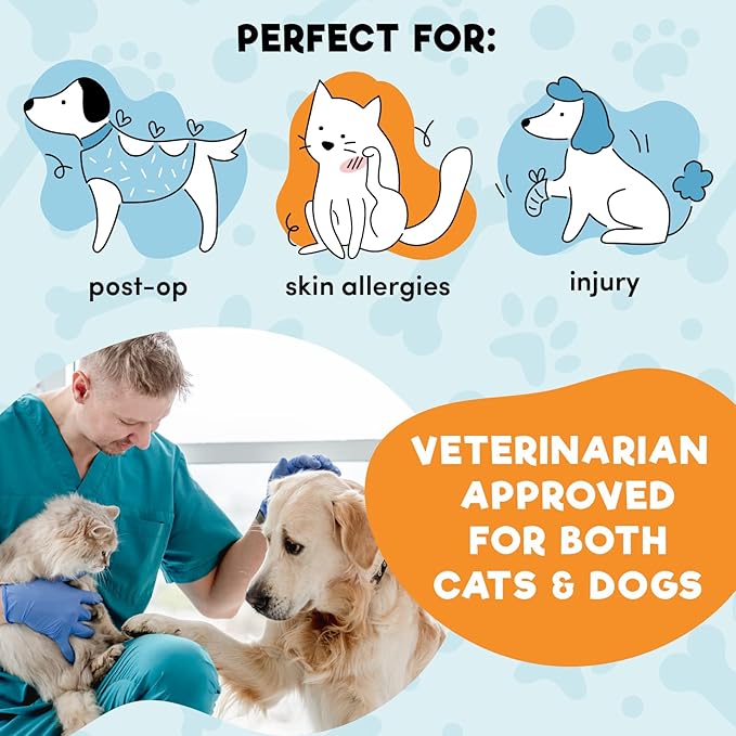 BENCMATE Inflatable Dog Cone Collar Alternative, Soft Dog Cone for Small Medium Large Dogs and Cats, Neck Recovery ECollar Donut Collar After Surgery (XXLarge, Grey)