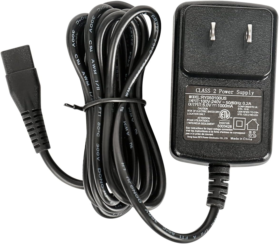 oneisall Low Noise Dog Clippers Replacement Charger Charging Cord for 26225202-003DE/P2/X3//X2/C61/N6/A11/K52NTS/X2N5
