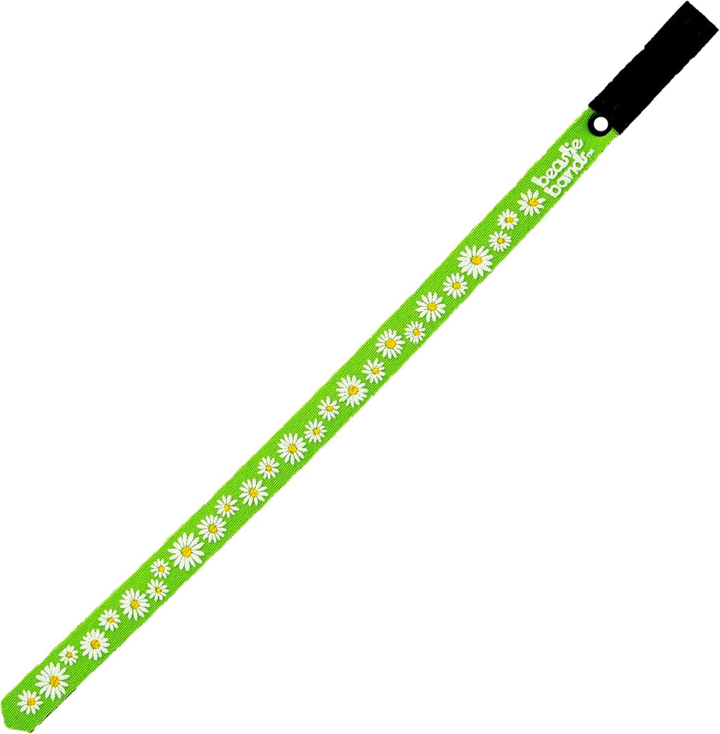 Beastie Band Cat Collar Dazzling Daisy (Fluorescent Green)