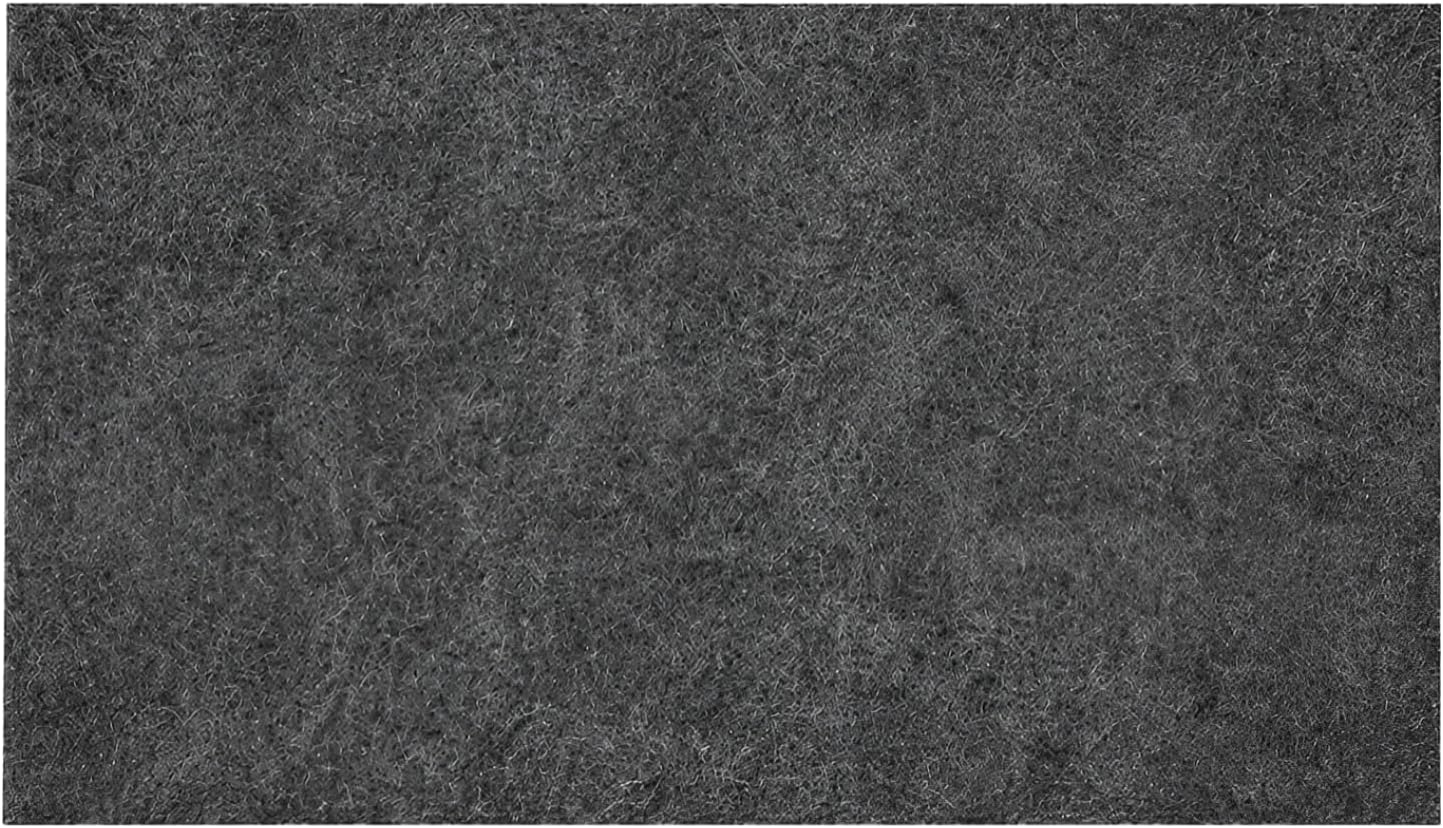 Dog Crate Mat, Dark Gray Rectangular Kennel Mat for Crates, Under Dog Crate Mat Floor Protector, Washable Reusable Felt Pet Pad for Cage Bottom, Indoor Floor Protection for Most Kennels