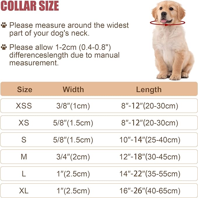 Reflective Dog Collar with Buckle Adjustable Safety Nylon Collars for Small Medium Large Dogs, Green XL