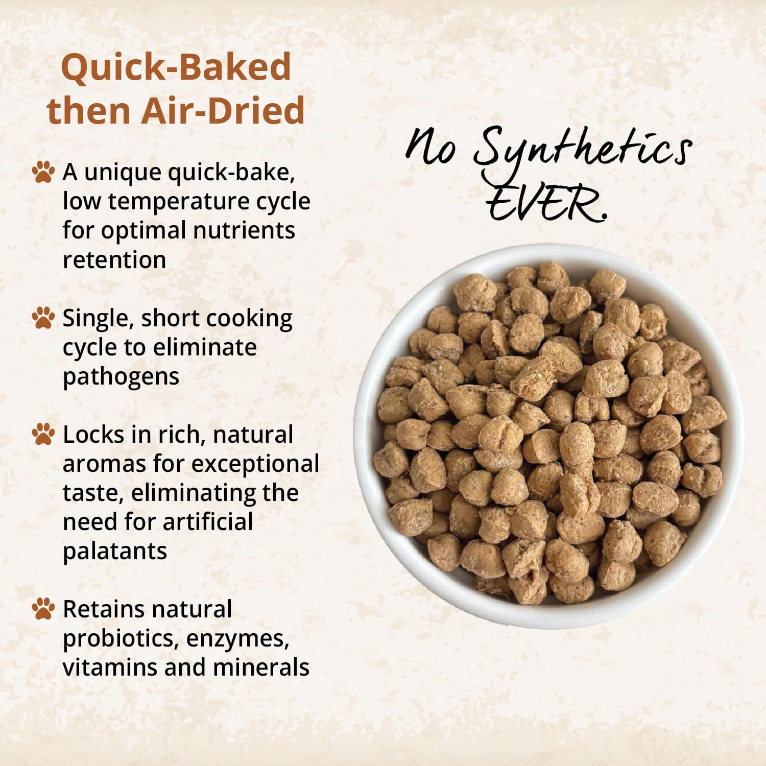 CARNA4 Air Dried Dog Food, Lamb Recipe, 2.2 Pound | Pastured Lamb, Liver & Sprouted Seeds, Quick-Baked & Never Extruded, Easy-Chew, No Synthetic Vitamins or Minerals