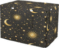 Moon Stars Constellations Dog Crate Covers Breathable Dog Kennel Cover Windproof Waterproof Privacy Shading Fit for 42IN Wire Dog Cage