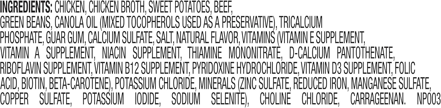 Nature’s Recipe Grain Free Wet Dog Food, 2.75 oz (Pack of 12)