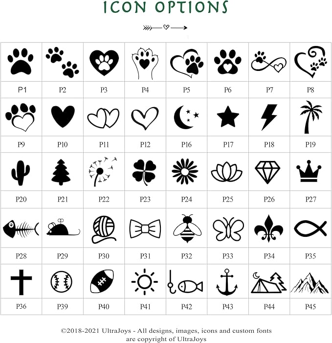 Ultra Joys Cat ID Tag Personalized Pet Tags, Durable Stainless Steel Small Pet Mini Dog Cat Tag Lightweight - Cathead Tag in Black