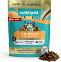 Solid Gold Air Dried Dog Food Toppers for Dry Food - Healthy Dog Treats w/Real Chicken & Superfoods - Serve as a Complete Meal, Topper or Treats - Supports Muscle Growth, Immunity & Digestion - 4oz