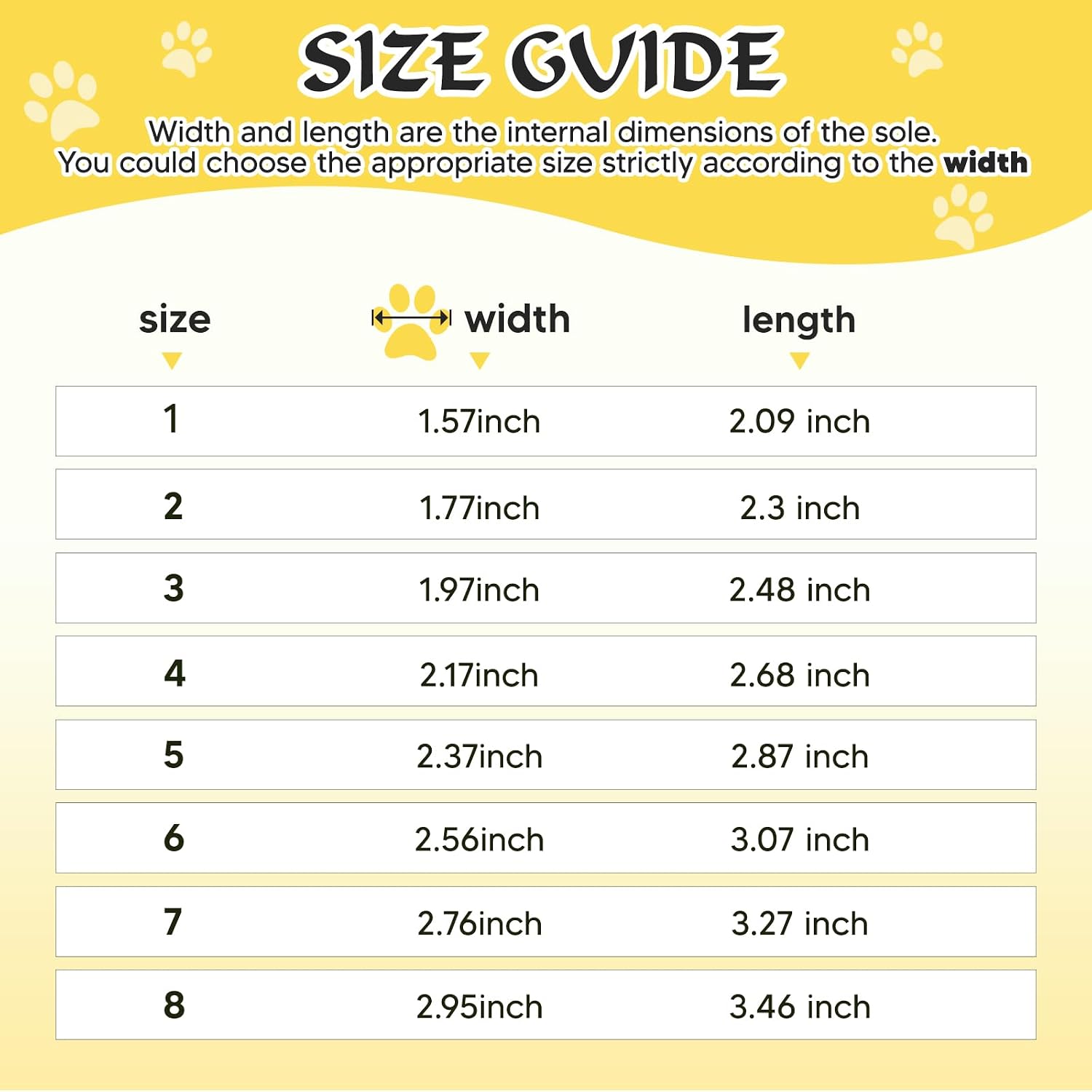 Dog Shoes, Dog Shoes for Large Dogs, Anti Slip Dog Boots & Paw Protectors for Winter Snowy and Summer Hot Pavement, 4 Pack Dog Booties Waterproof for Large Size Dogs (Black, (Size 8))