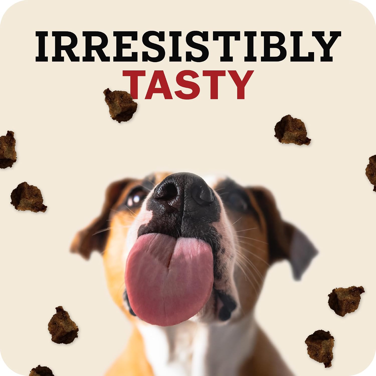 Redbarn Powerfood Air Dried Dog Food Small Breed Recipe 2 lbs - 91% Chicken & Chicken Organs with Blueberries Prebiotics Postbiotics Grain Free Wholesome Pet Food Made in USA