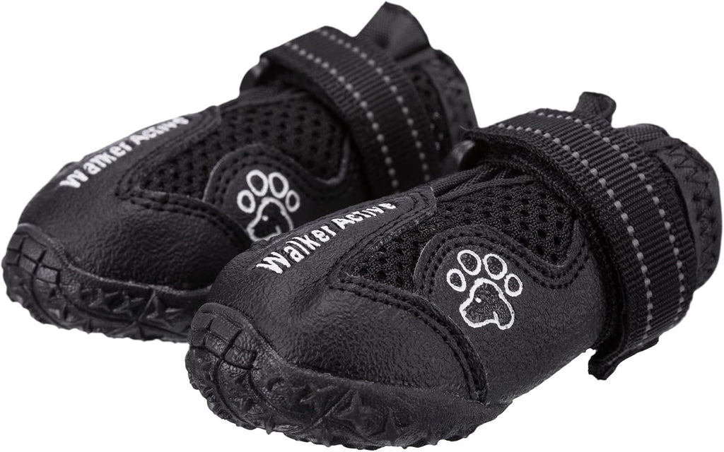 Trixie Walker Active Protective Boots, Black, L–XL, 2 Pcs
