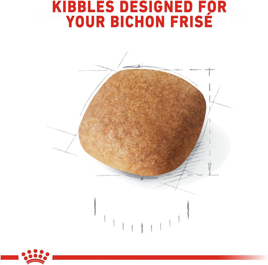 ROYAL CANIN Bichon Frise Adult Dry Dog Food, 10 lb Bag | Supports Skin & Coat with Essential Nutrients, For Adult Bichon Frises 10+ Months, Specialized Kibble for Easy Pickup