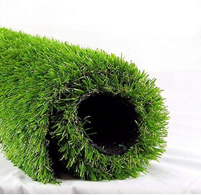 ALTRUISTIC Premium Artificial Grass Drainage Holes & Rubber Backing 70 oz Realistic Synthetic Grass Mat Extra-Heavy & Soft Pet Turf Fake Grass for Dogs or Outdoor Decor (10ft X 82ft)