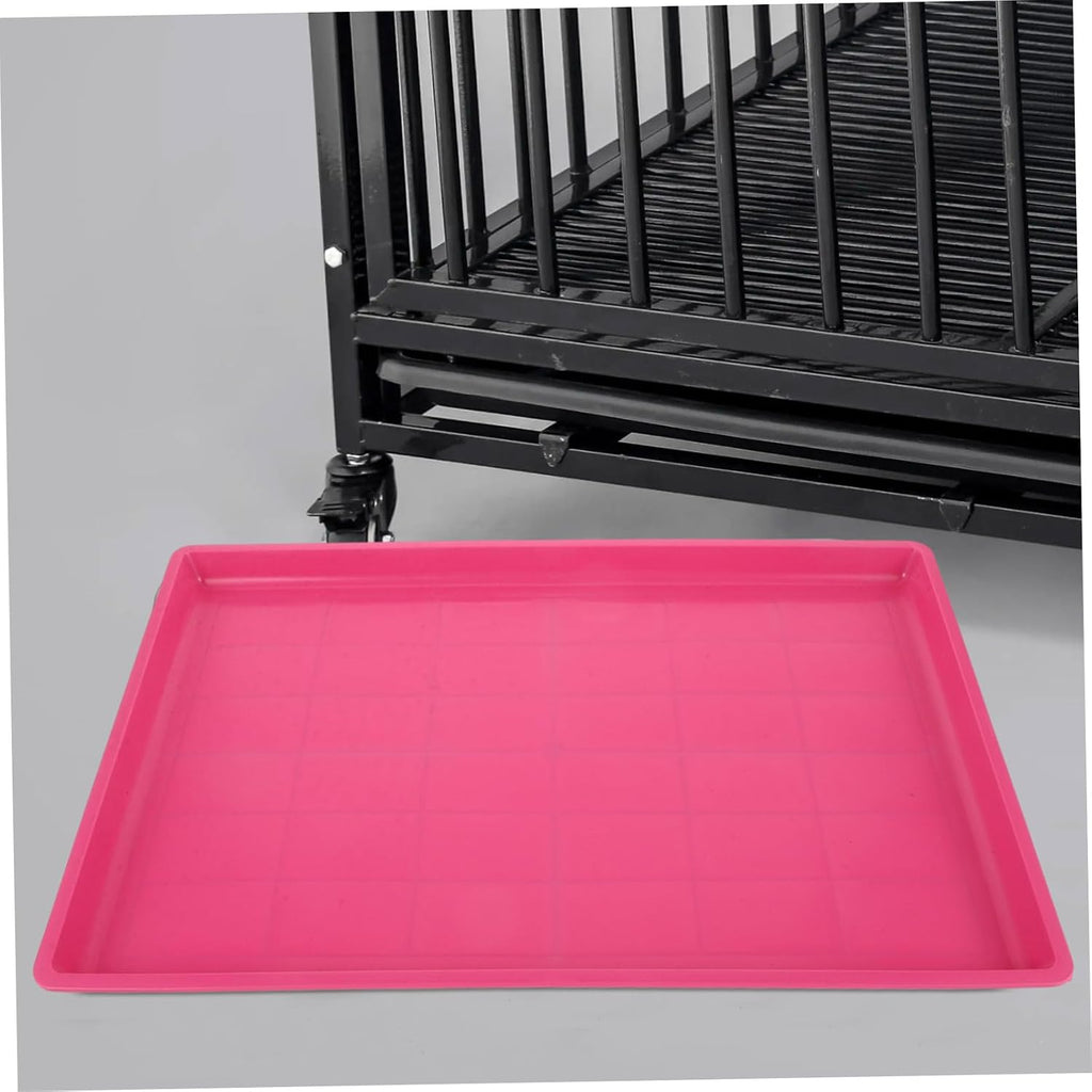 Abaodam Pet Cage Supply Dog Crate Accessory Extra Large Dog Pee Tray Replacement Crate Pan Parrot Cage Bottom Tray Parakeet Toilet Pan