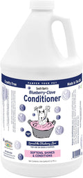 South Bark's Blueberry-Clove Pet Conditioner for Dogs 1 Gallon | Long-Lasting Softness | Cruelty-Free | Paraben-Free | Biodegradable and Non-Toxic | Made in USA