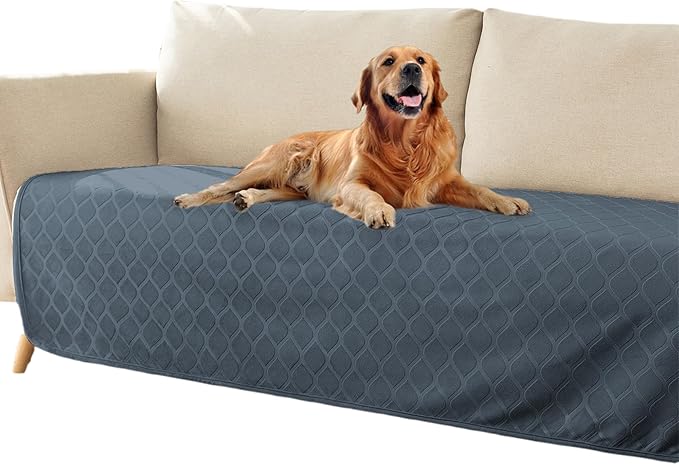 fuguitex Waterproof Dog Blanket Bed Cover Dog Crystal Velvet Moroccan Fuzzy Cozy Plush Pet Blanket Throw Blanket for Couch Sofa