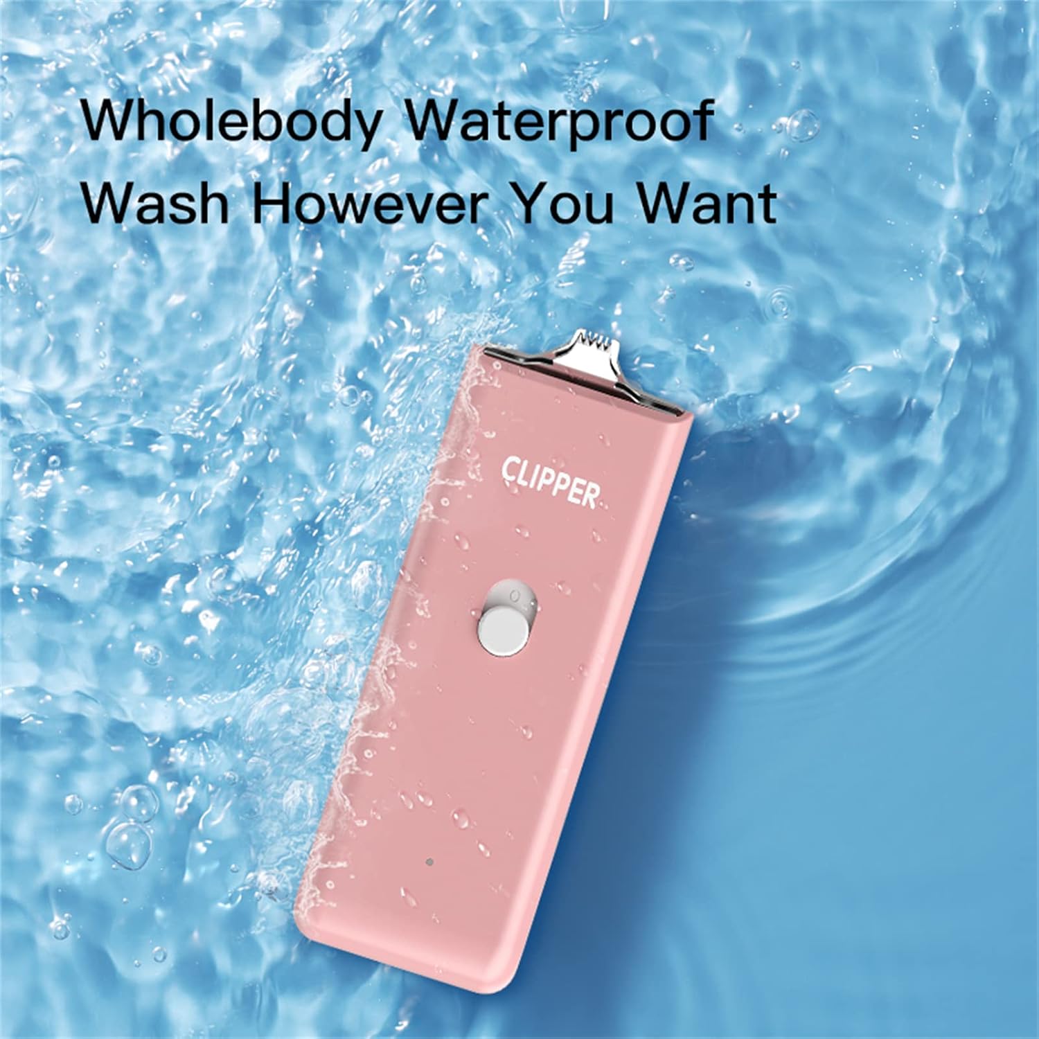 2-in-1 Professional Dog Grooming Kit - Low Noise, Waterproof, USB Rechargeable, and Safe Ceramic Blade - Gift for Dogs and Cats (Pink)