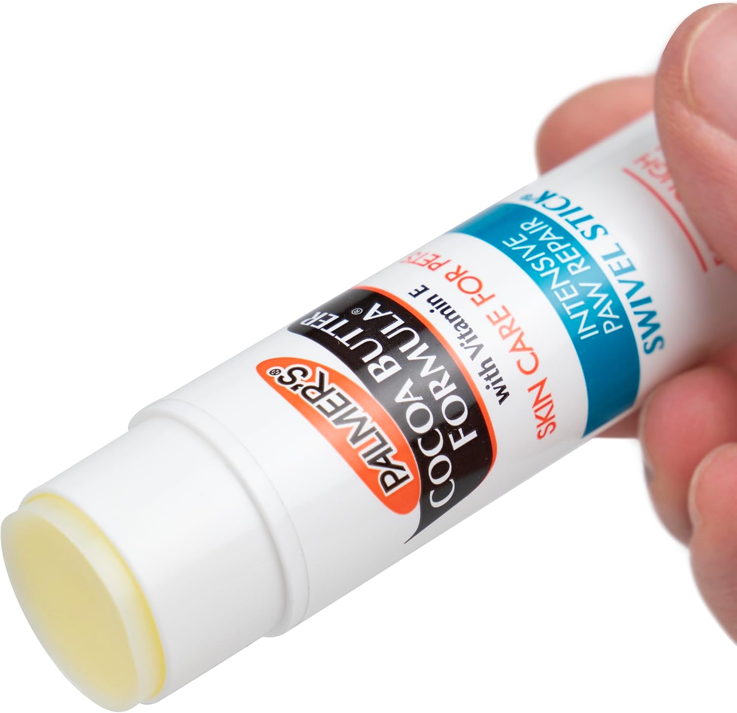 Palmers for Pets Cocoa Butter Paw Pad and Nose Balm, Fragrance-Free, 0.5 Oz | Vitamin E peppermint oil and shea butter, moisturizing balm, fragrance-free, rough or dry paws