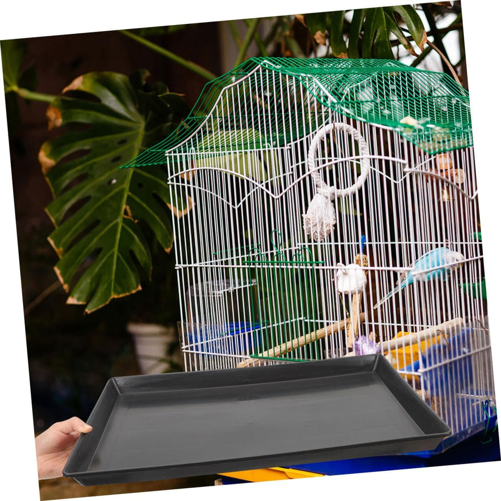 HEMOTON Dog Crate Tray Replacement Versatile Plastic Tray for Bird Cages Rabbit Cages and Pet Crates Easy to Fit