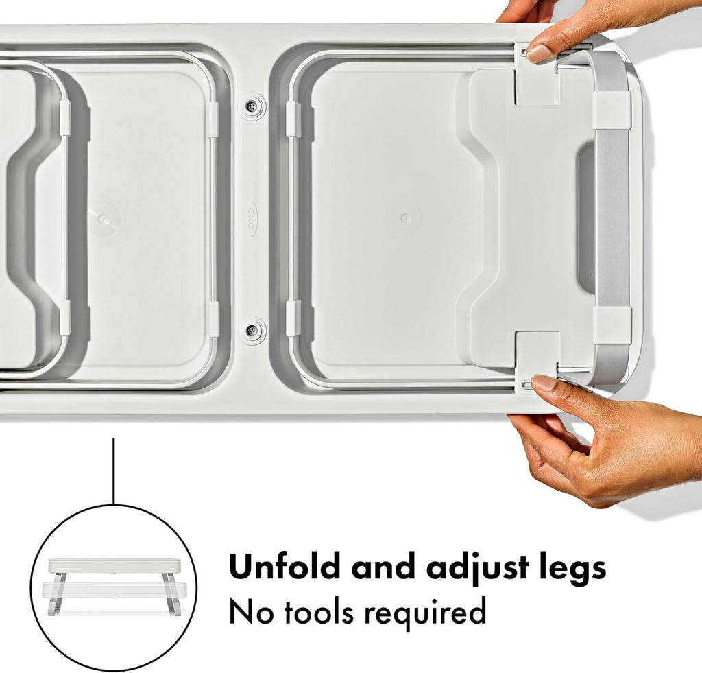 OXO Pet Adjustable Elevated Feeder