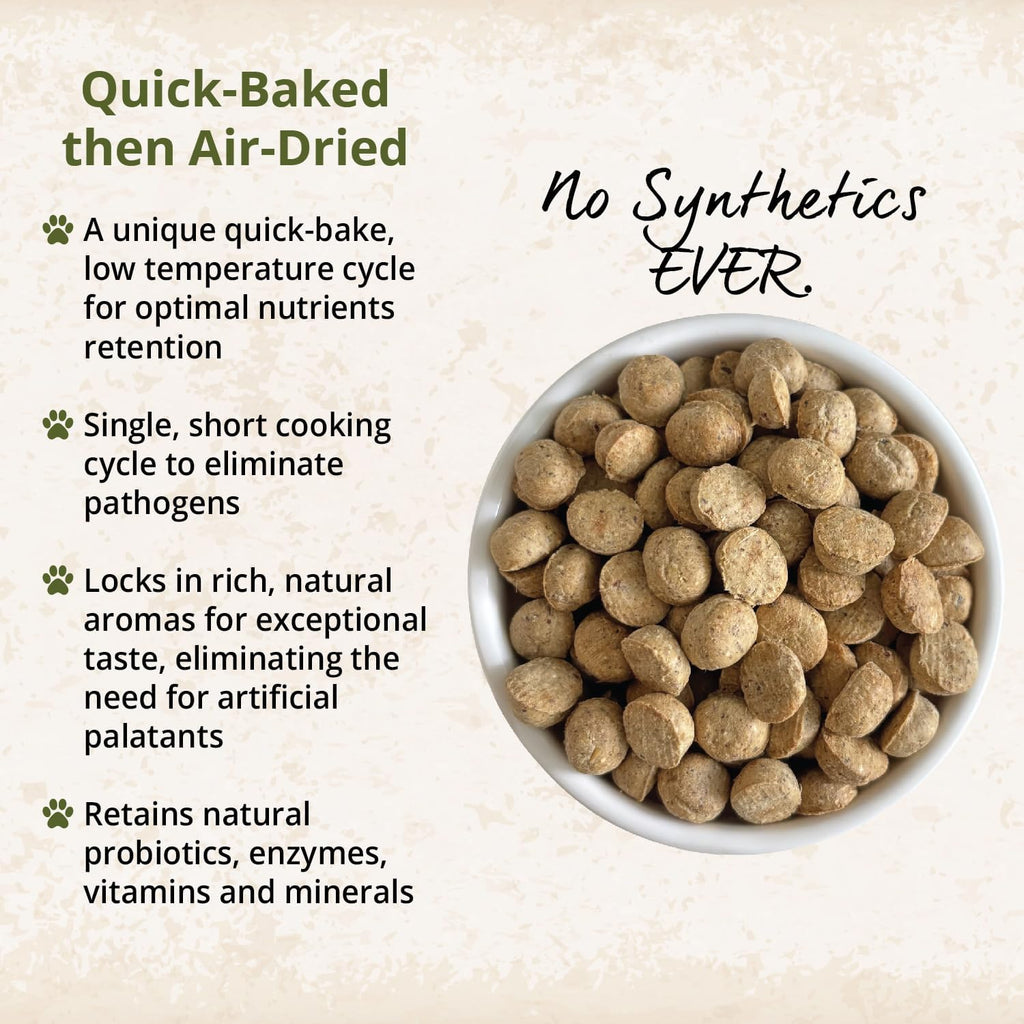 CARNA4 Air Dried Dog Food, Duck Recipe, Grain-Free, 3 Pound | Fresh Canadian Duck & Sprouted Seeds, Quick-Baked & Never Extruded, No Synthetic Vitamins or Minerals