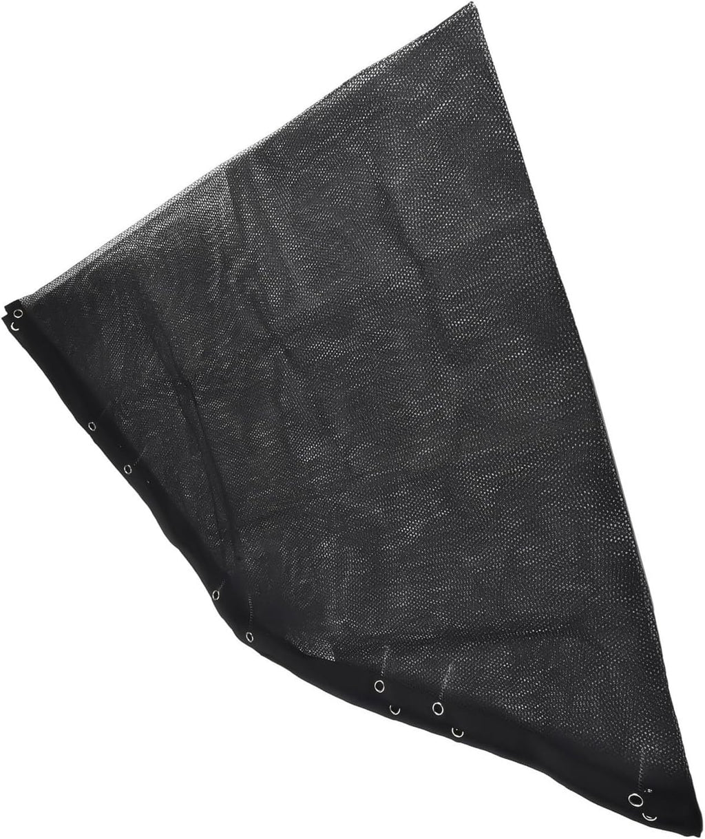 Octagonal Dog Playpen Top Cover for 8 Panel 24" Wide Fence, 210D Oxford Sun Shade & Rain Canopy with Elastic Strap, Washable Mesh Netting for Puppy Enclosure Protection,No Fence(Mesh Cover)