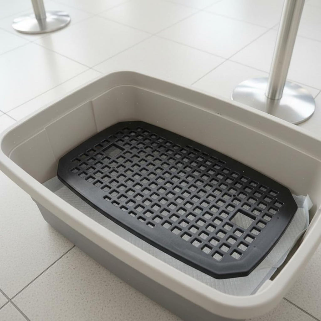 Pet Cage Mat Liner Separator Pressure Resistant Surface Suitable for Cat Enclosure Surgery Care, 40.5x24x1.35cm S