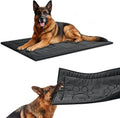 Chew Proof Dog Crate Pad, Indestructible Durable Dog Crate Mat, 22"x35" | Dog Bed For Aggressive Chewers, Waterproof, Machine Washable, For Large Dogs, Tough Indoor Outdoor Kennel Pad, Medium