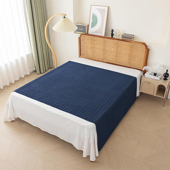 Muamar Dog Bed Cover Sofa Protector,Anti Slip Waterproof Sofa Covers for Living Room Couch Covers,Sofa Mat,Seat Cover, Dog Mat,Pet Pad for Furniture 1 Piece (60x70 inch, Dark Blue)
