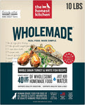 The Honest Kitchen Human Grade Wholemade Dehydrated Whole Grain Dog Food, Whole Grain Turkey and White Fish, 10lbs