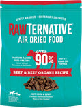 RawTernative Air-Dried Dog Food, Beef & Beef Organs Recipe, 3 lb