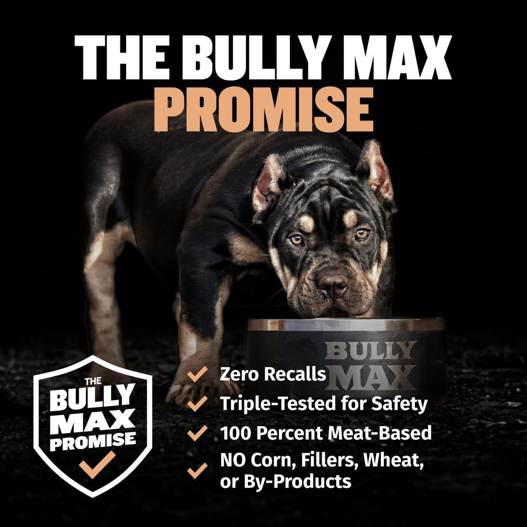 Bully Max Wet Puppy Food - Instant Fresh Dehydrated High Protein Soft Dog Food with Chicken - Healthy Growth for Small & Large Breed Puppies - 2 Dry Dog Food Pounds (Makes 5.5 lbs. of Wet Food)