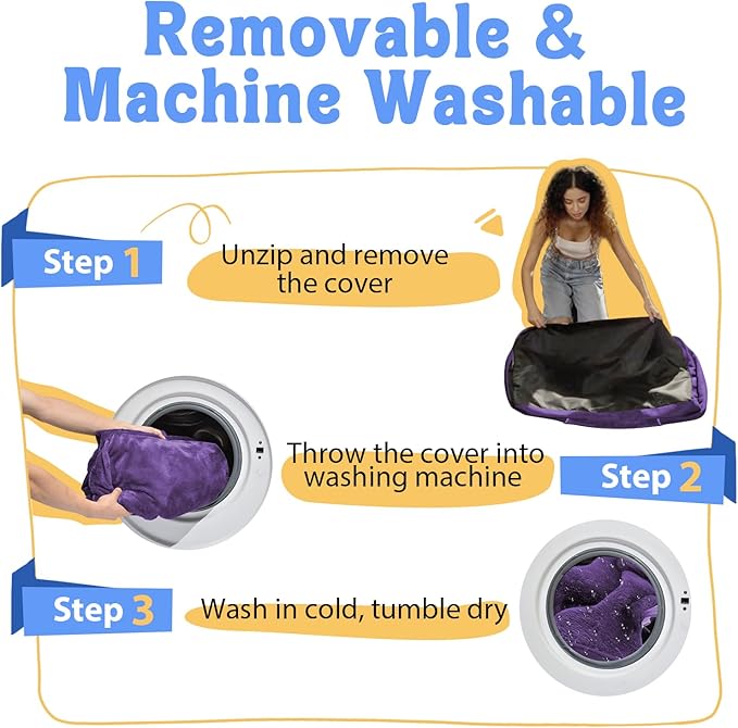 Washable Orthopedic Large Dog Bed - XXL Washable Memory Foam with Removable Cover Waterproof Bolster for Extra Large Size Dogs Pet,42x30
