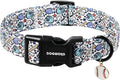 DOGWONG Baseball Dog Collar-Cute Boy Baseball Dog Collar, Adjustable Soft Male Dogs Collars for Small Medium Dogs, XS