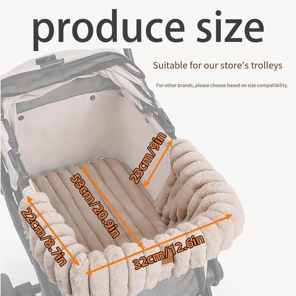 Dog Strollers Cushion Soft Pet Strollers Mat for Dog and Cats Pet Dirt Cover Pets Pad Cushion & Mat