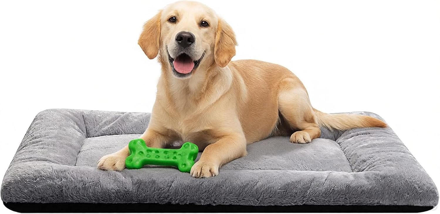 Dog Crate 51X27 Inch Mat Pad for 54" Heavy Duty Dog Crate Kennel Cage Medium/Large Dogs