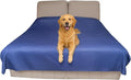 SILLY LEGACY Thin Reversible Waterproof Protective Bed Cover (Queen Size, 96 x 82 inch), for Dogs and Cats, Babies; Incontinence, Dirt, Drool