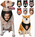 Custom Dog Bandana for Cat Dog Pet Add Your Design Personalized Neckwear Bandanas with Your Text Logo Image Customized Pet Scarf Funny Gifts Style 08