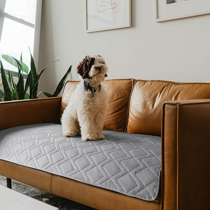 Moonsea Waterproof Couch Cover for Dogs Antislip Washable Blanket Bed Cover Pet Sofa Couch Furniture Protector Cover for Kids Children Dog Cat(30" X 70")